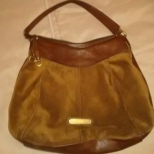 Suede Cole Haan handbag